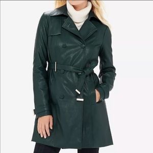 NWOT The Limited Green Trench Coat